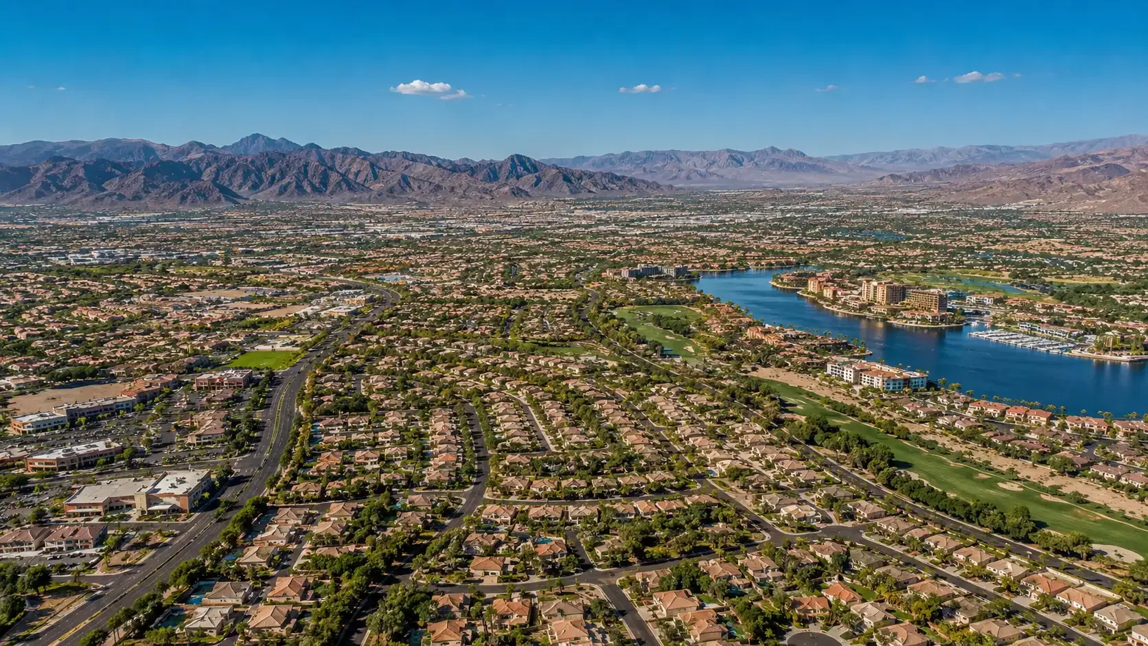 Henderson, Nevada from above