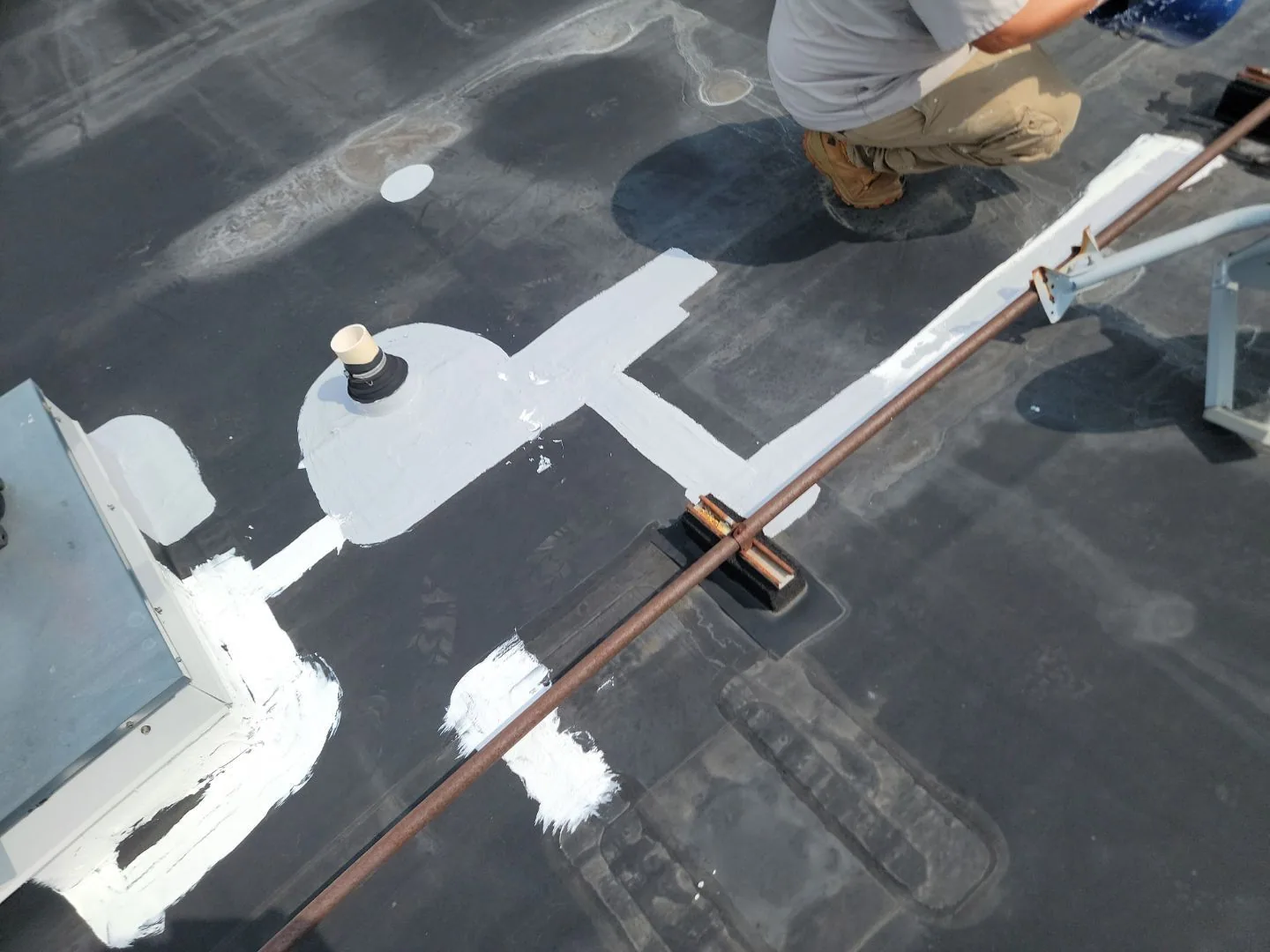 Infrared Roof Moisture Survey